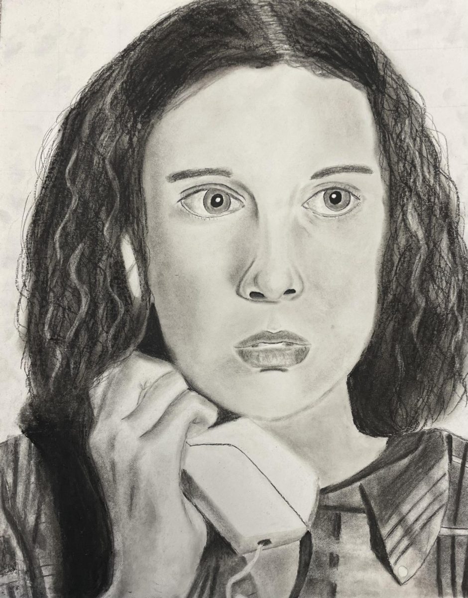 Illustration of Millie Bobbie Brown
